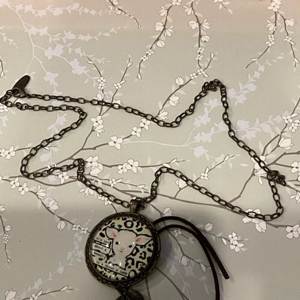 ❄️ Plunder | It’s About A Lamb Necklace Easter Inspirational Spring